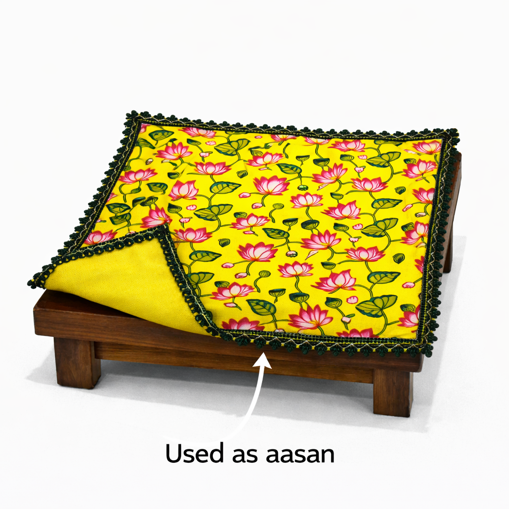 Jogan Meera Cotton Aasan / Pichvai (Customized)