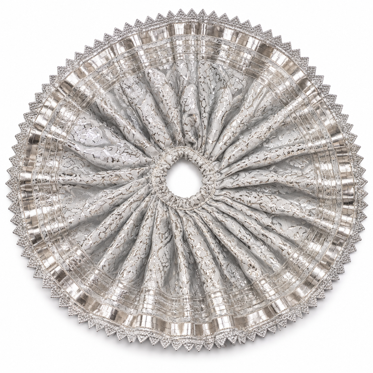 Jogan Meera Silver Poshak for Sharad Purnima for Laddu Gopal