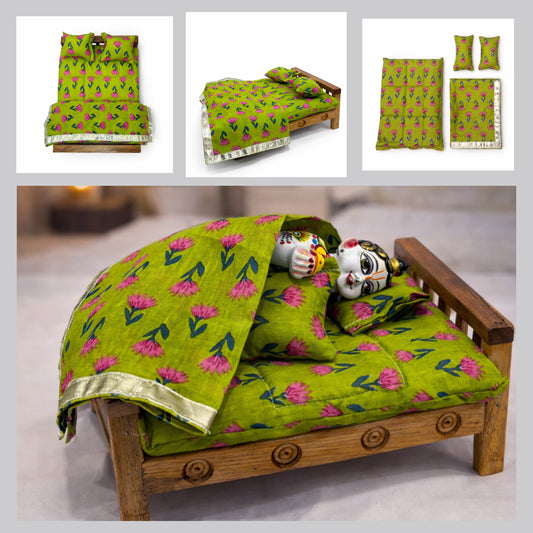 Jogan Meera Bedding Set - Green (Customized)