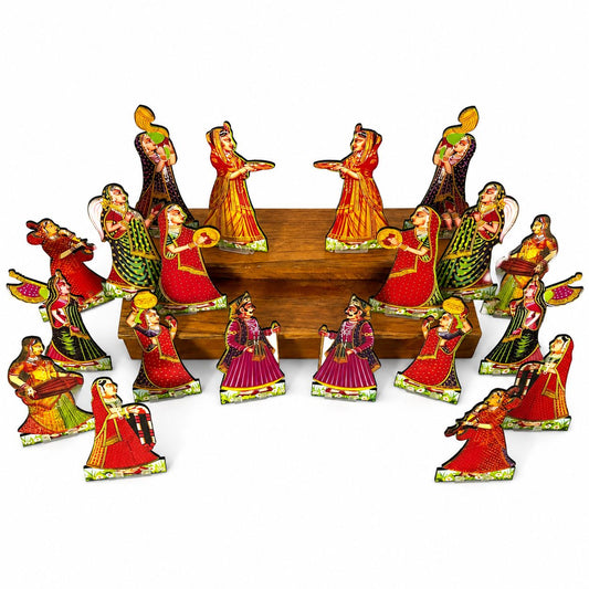 Jogan Meera Darbar MDF Jhanki Set – 22 Pieces