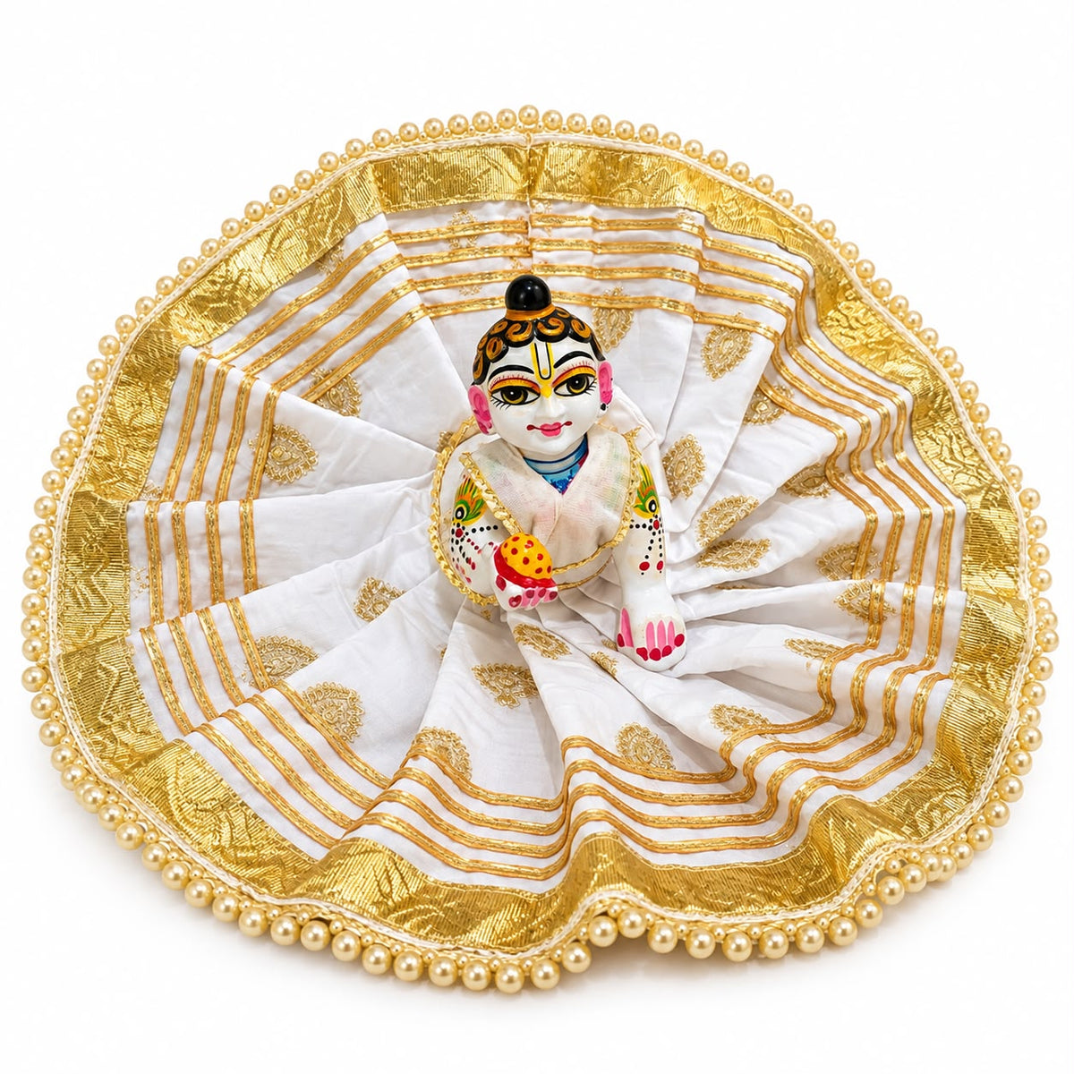 Jogan Meera Sharad Purnima Poshak for Laddu Gopal Ji