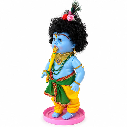Jogan Meera 15 Inch Standing Kanha Ji with Movable Hands – Diwali Special