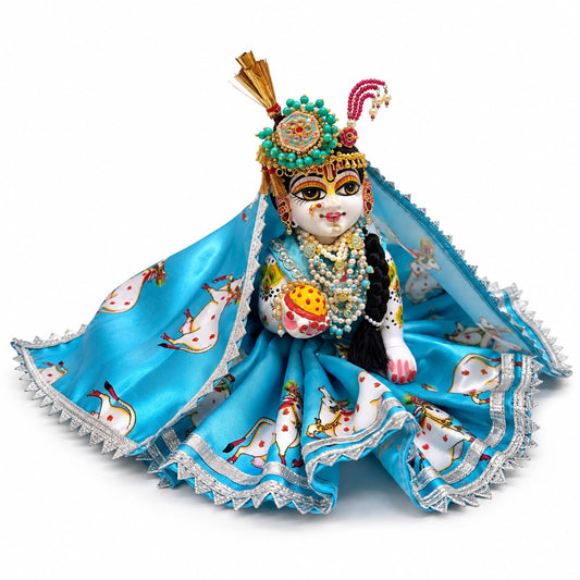 Jogan Meera Heavy Gopashtami Shringar Set with Poshak for Laddu Gopal Ji