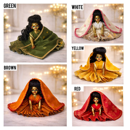 Pick Any Banarasi Poshak for Radha Rani – 1, 3 or 5 Combo