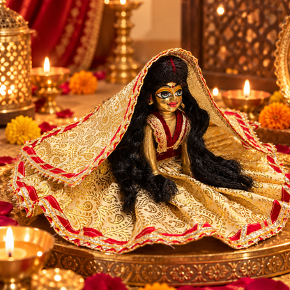 Jogan Meera Special Diwali Poshak for Radha Rani