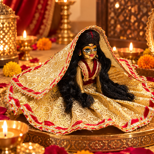Jogan Meera Special Diwali Poshak for Radha Rani
