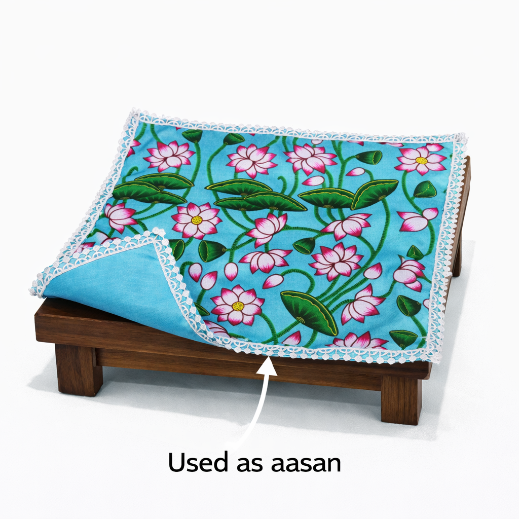 Jogan Meera Cotton Aasan / Pichvai (Customized)
