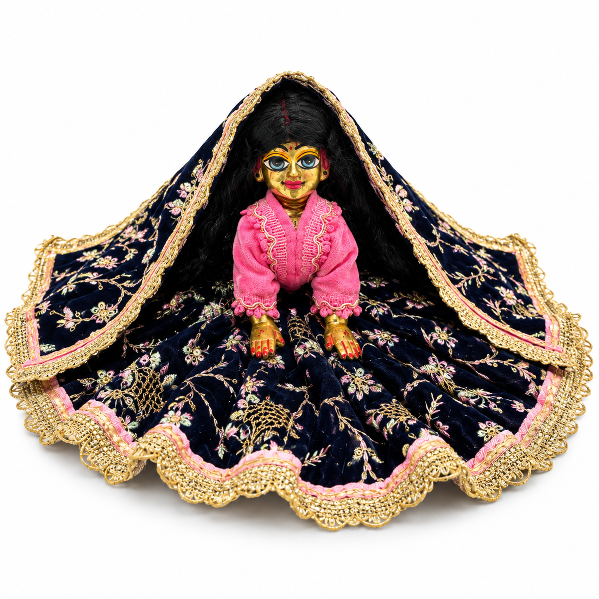 Jogan Meera Pick Any Heavy Winter Poshak for Radha Rani ji