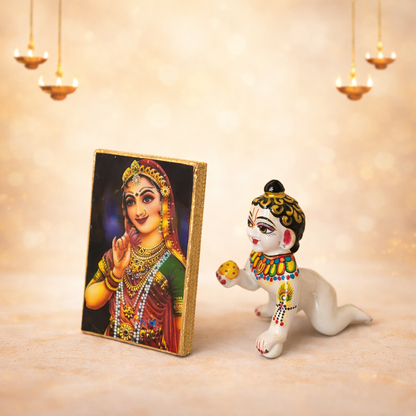 Jogan Meera Radha ji darpan