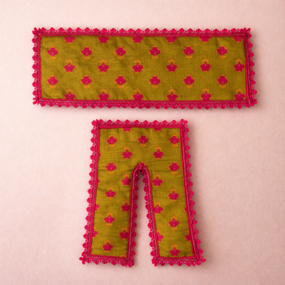 Jogan Meera Mehendi Cotton Chira Vastra for Lalan ju