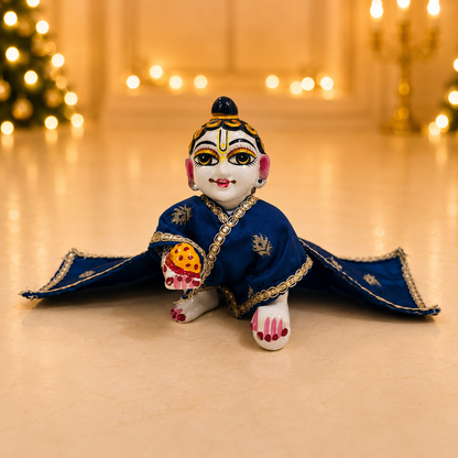 Jogan Meera Banarasi Dark Blue Chira Vastra for lalan ju