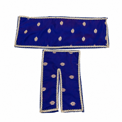 Jogan Meera Banarasi Purple Chira Vastra for lalan ju