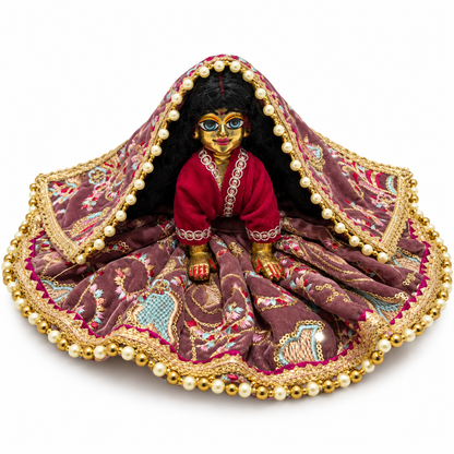 Jogan Meera Pick Any Heavy Winter Poshak for Radha Rani ji