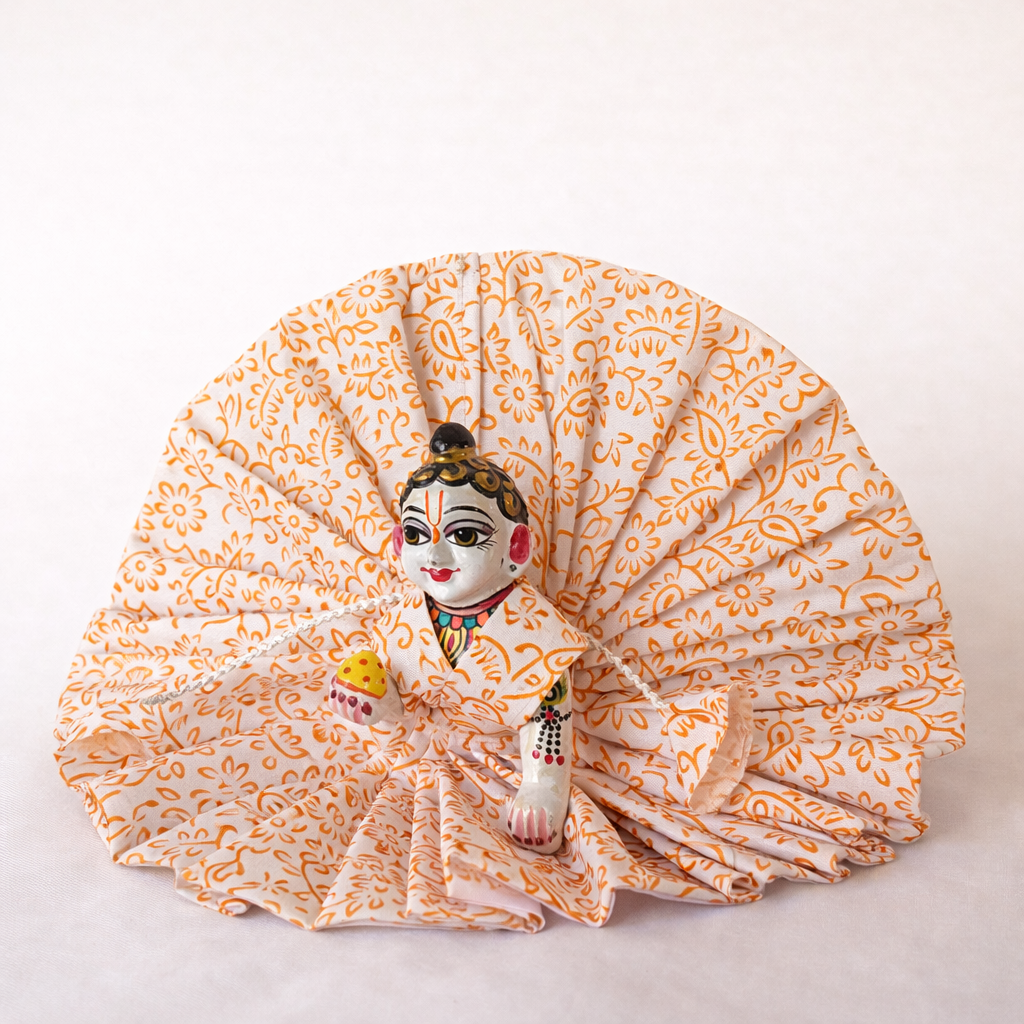 Jogan Meera Chandan Cotton Poshak for Laddu Gopal