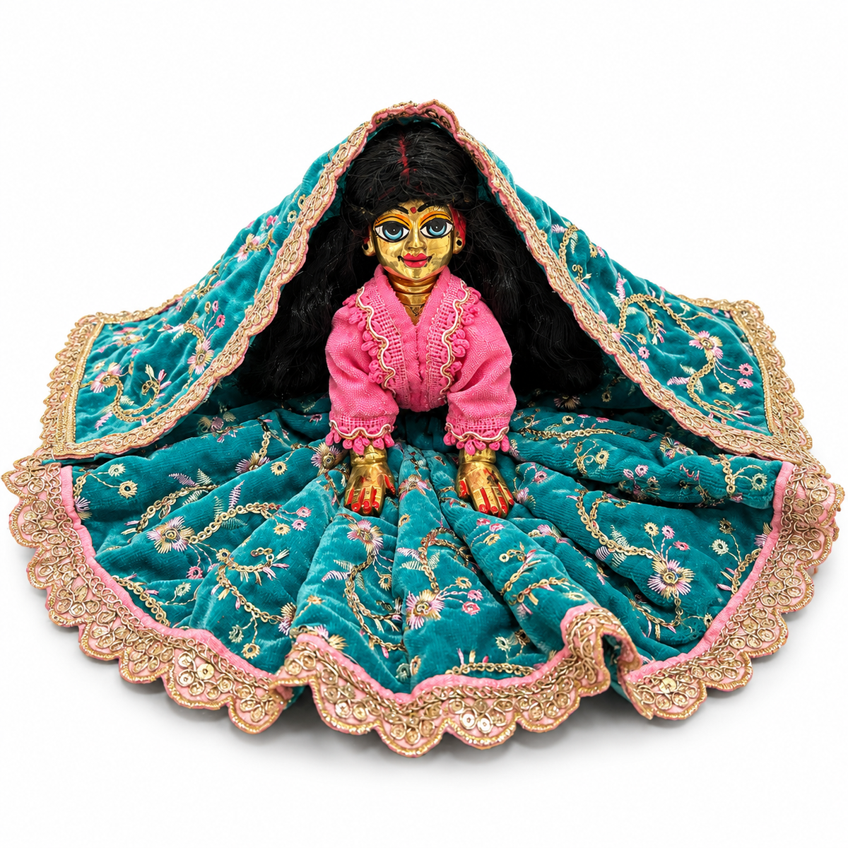 Jogan Meera Pick Any Heavy Winter Poshak for Radha Rani ji