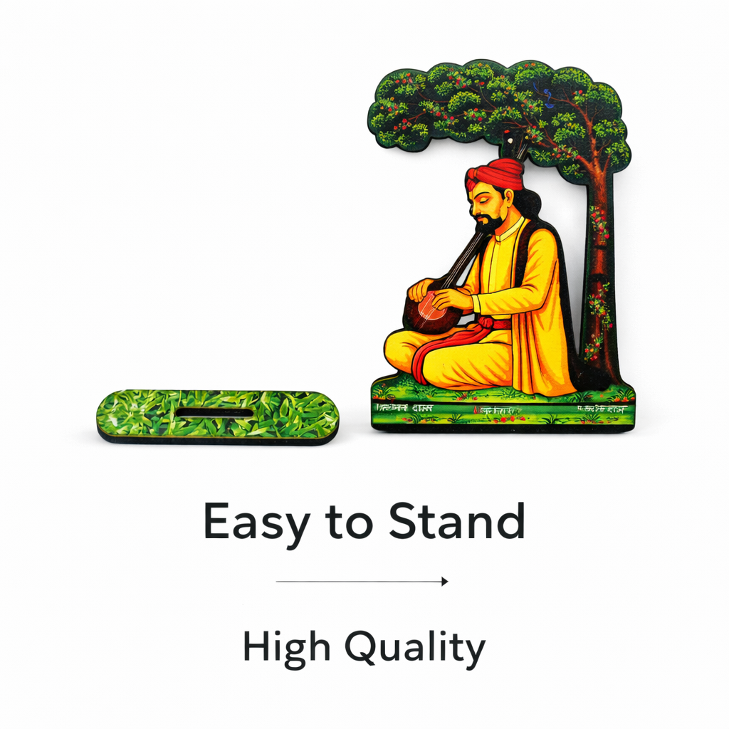 Jogan Meera Ashta Sakha Stand Set MDF (4 Inch / 6 Inch)