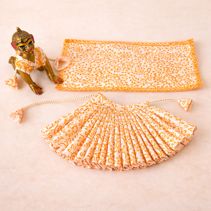 Jogan Meera Chandan Cotton Poshak for Radha Rani