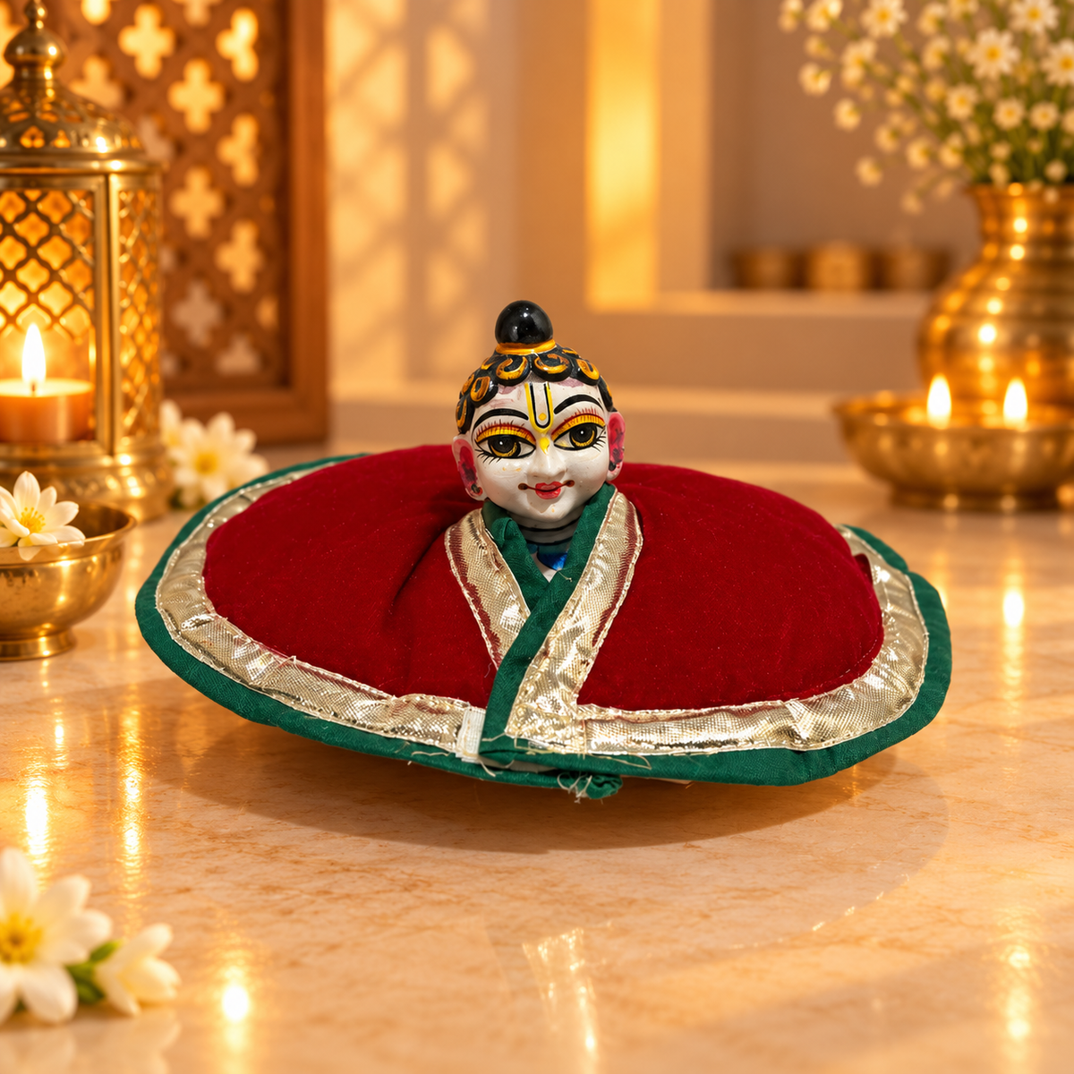 Jogan Meera Pick Any Plain Winter Fargul for Laddu gopal ji