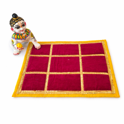 Jogan Meera Plian VelvetAasan / Pichvai (Customized)