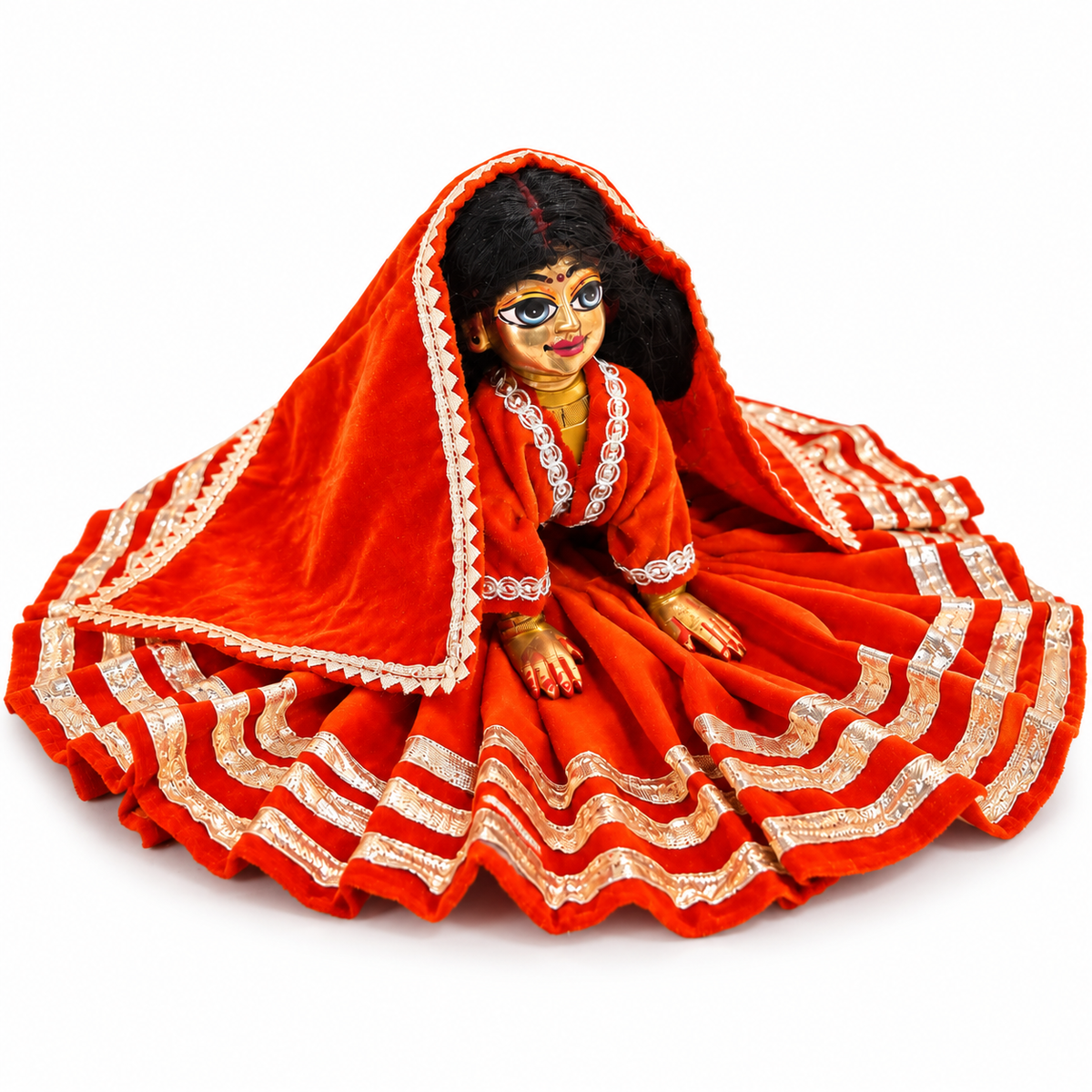 Jogan Meera Pick Any Daily Winter Velvet Poshak With Blouse for Radha Rani ji