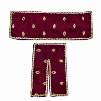 Jogan Meera Banarasi Brown Chira Vastra for lalan ju