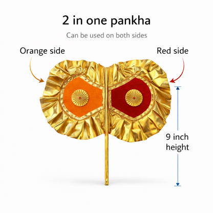 Jogan Meera Pankha Pair for Laddu Gopal Seva