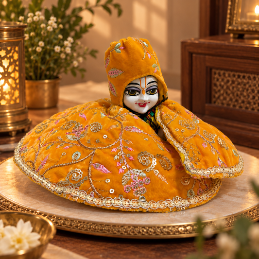 Jogan Meera Pick Any Heavy Winter Fargul With Cap for Laddu gopal ji