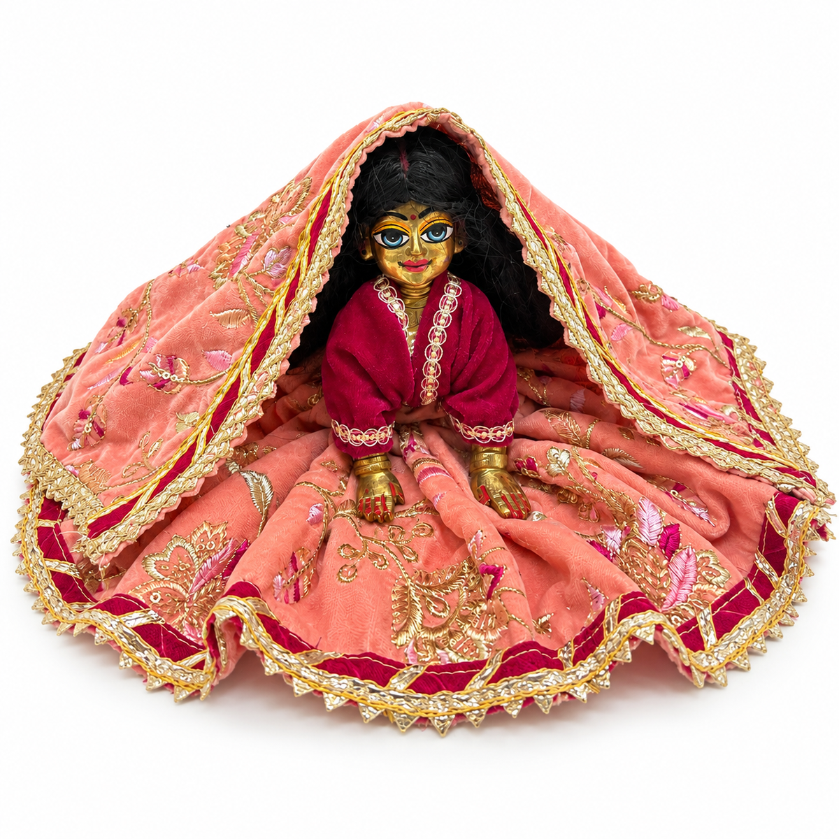 Jogan Meera Pick Any Heavy Winter Poshak for Radha Rani ji