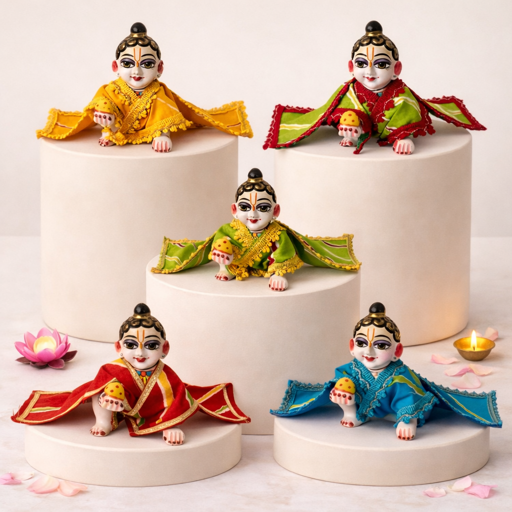 Pick Any Lehriya chira vastra for lalan ju – 1, 3 or 5 Combo