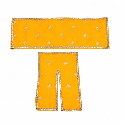 Jogan Meera Banarasi Yellow Chira Vastra for lalan ju