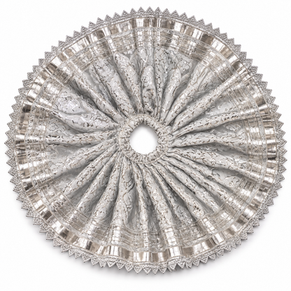 Jogan Meera Silver Poshak for Sharad Purnima for Laddu Gopal