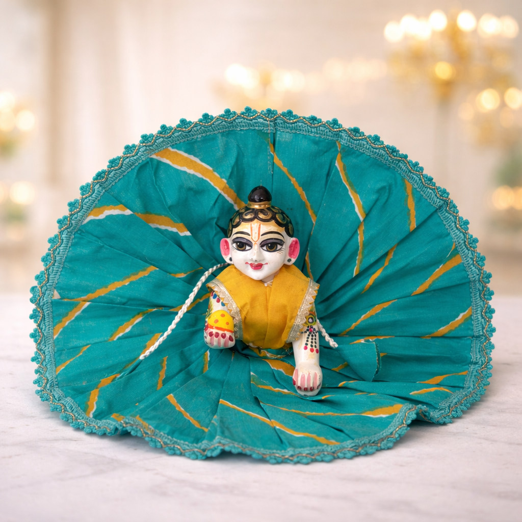 Pick Any Lehriya Poshak for Laddu Gopal – 1, 3 or 5 Combo