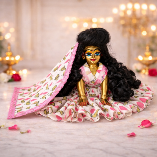 Jogan Meera Kamal Kali Poshak for Radha Rani