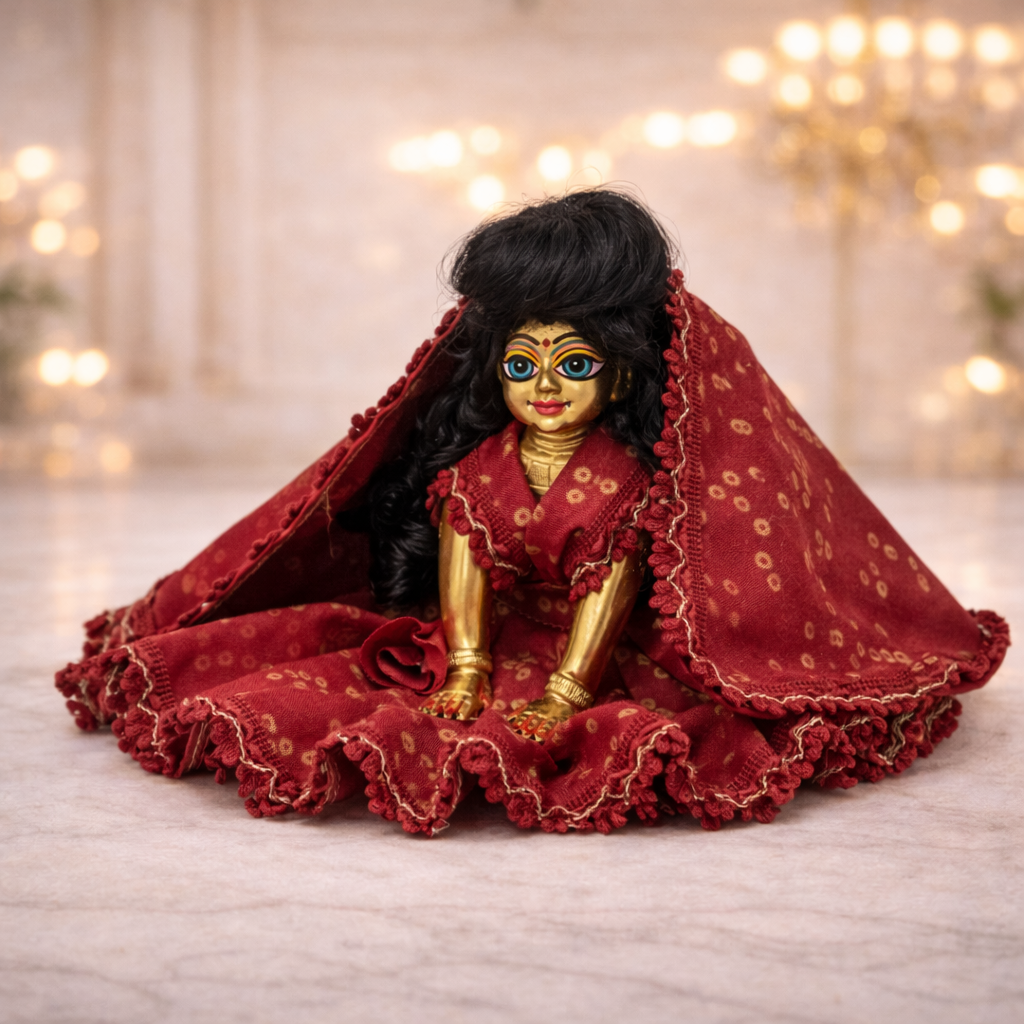 Pick Any Bandhni Poshak for Radha Rani – 1, 3 or 5 Combo