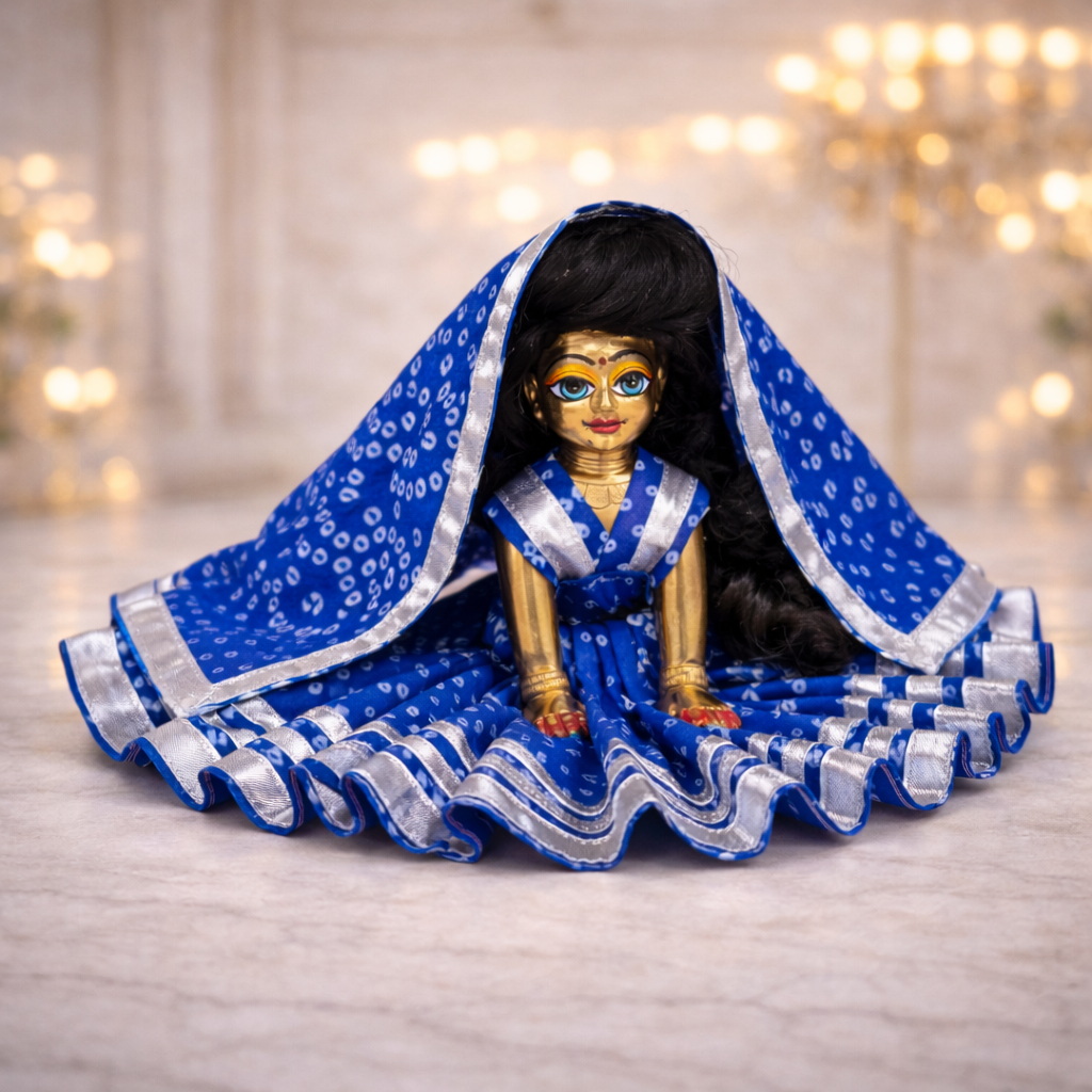 Pick Any Bandhni Poshak for Radha Rani – 1, 3 or 5 Combo