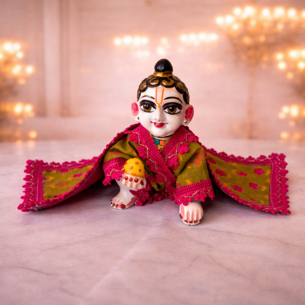 Jogan Meera Mehendi Cotton Chira Vastra for Lalan ju