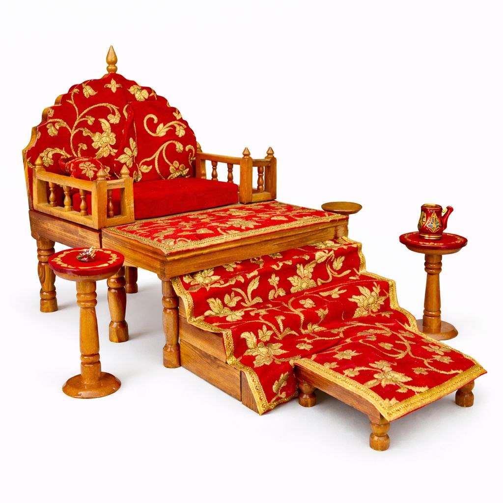 Jogan Meera Khandpath Red Mor Velvet Full Cover (B)