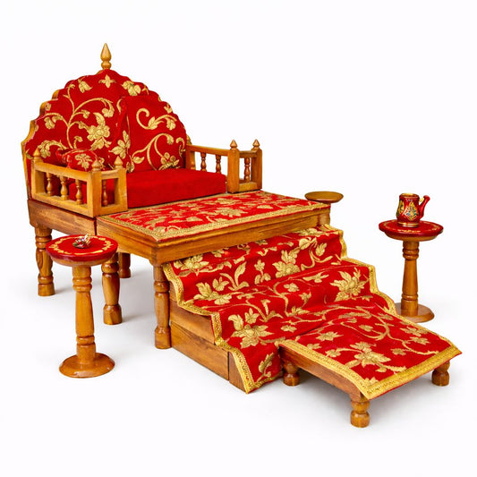 Jogan Meera Khandpath Red Mor Velvet Full Cover (B)