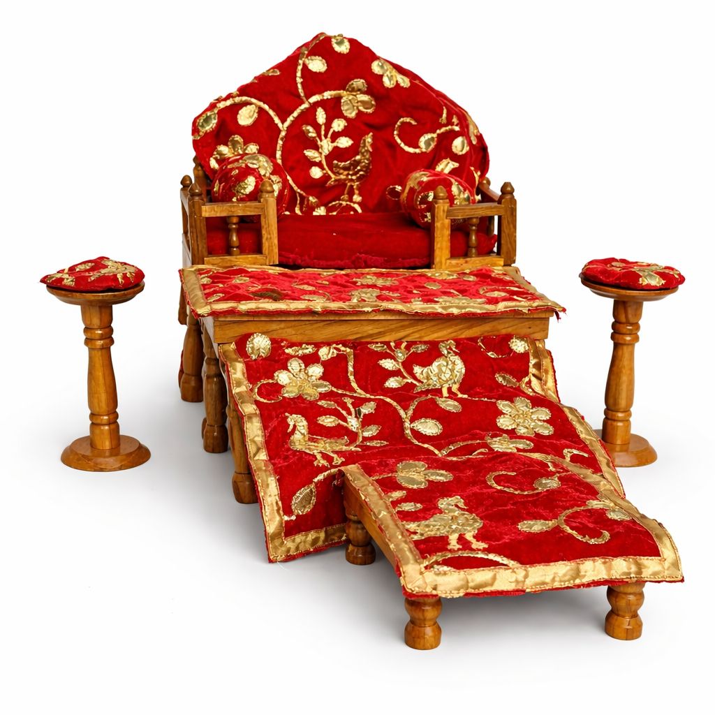 Jogan Meera Khandpath Red Mor Velvet Full Cover (B)