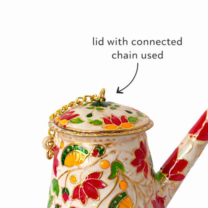 Jogan Meera Heavy Meenakari Jhari Ji With Lid(3 Inch)