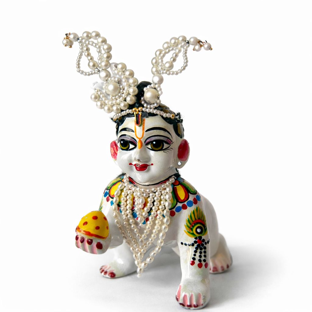 Jogan Meera Moti Shringar Set for Laddu Gopal Ji