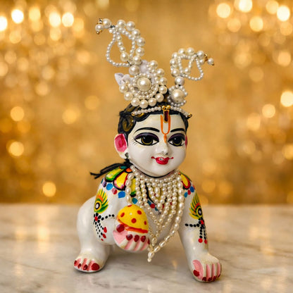 Jogan Meera Moti Shringar Set for Laddu Gopal Ji