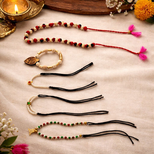 Jogan Meera Mala Combo Set (Pack of 5) for Laddu Gopal Ji