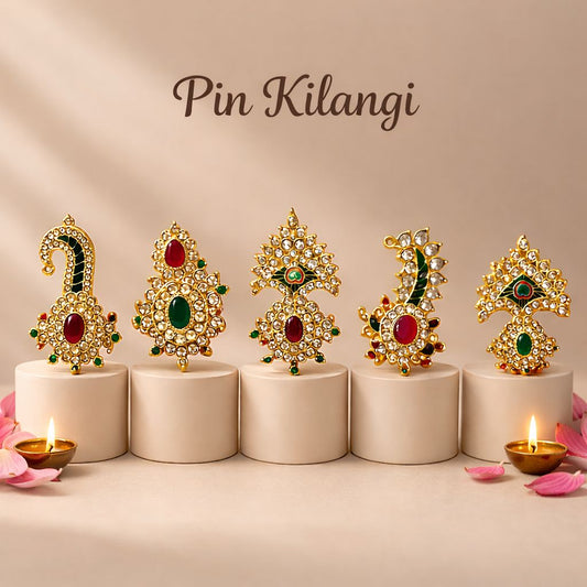 Jogan Meera Heavy Kundan Kilangi – Pick Any 1 / 3 / 5 for Laddu Gopal Ji