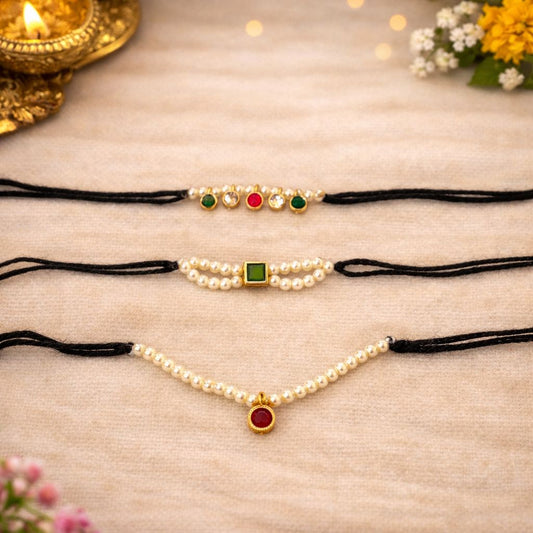 Jogan Meera Semi-Precious Mala Combo for Laddu Gopal Ji