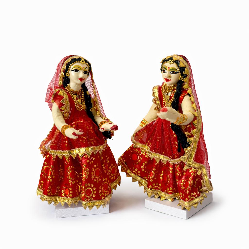 Jogan Meera Ashta Sakhiya Set for Laddu Gopal Ji
