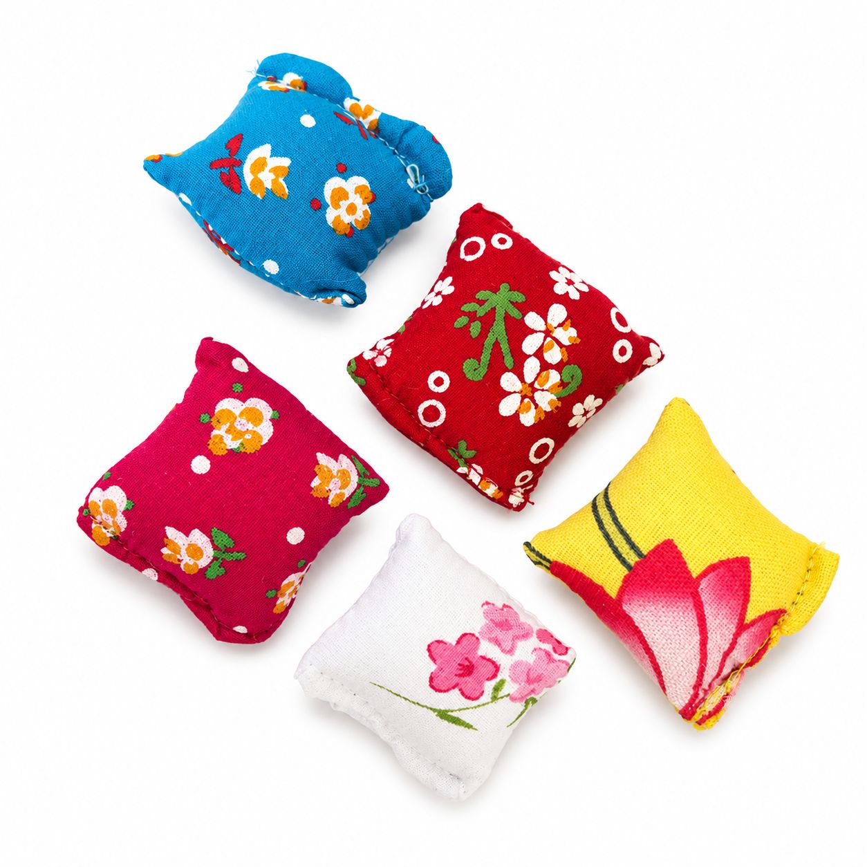 Jogan Meera 5 pillow  Set for Laddu Gopal Seva 1 by 1 inch