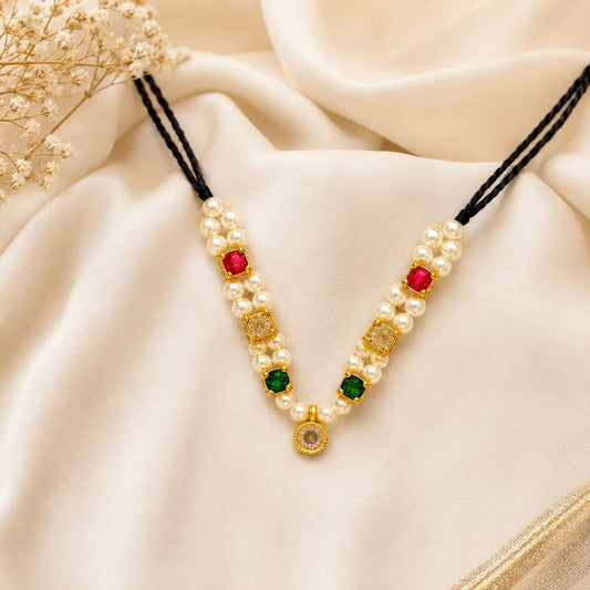 Jogan Meera Semi-Precious Heavy chokor Mala for Laddu Gopal Ji