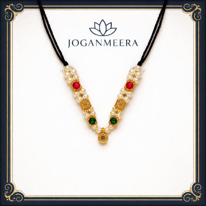 Jogan Meera Semi-Precious Heavy chokor Mala for Laddu Gopal Ji