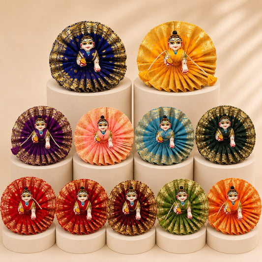 Jogan Meera Pick Any Heavy Banarasi Poshak for Laddu gopal ji